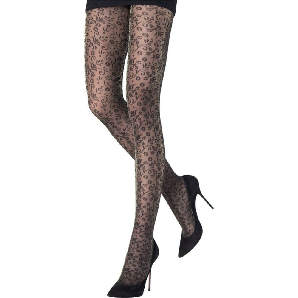 Emilio Cavallini Golden Orchid Tights